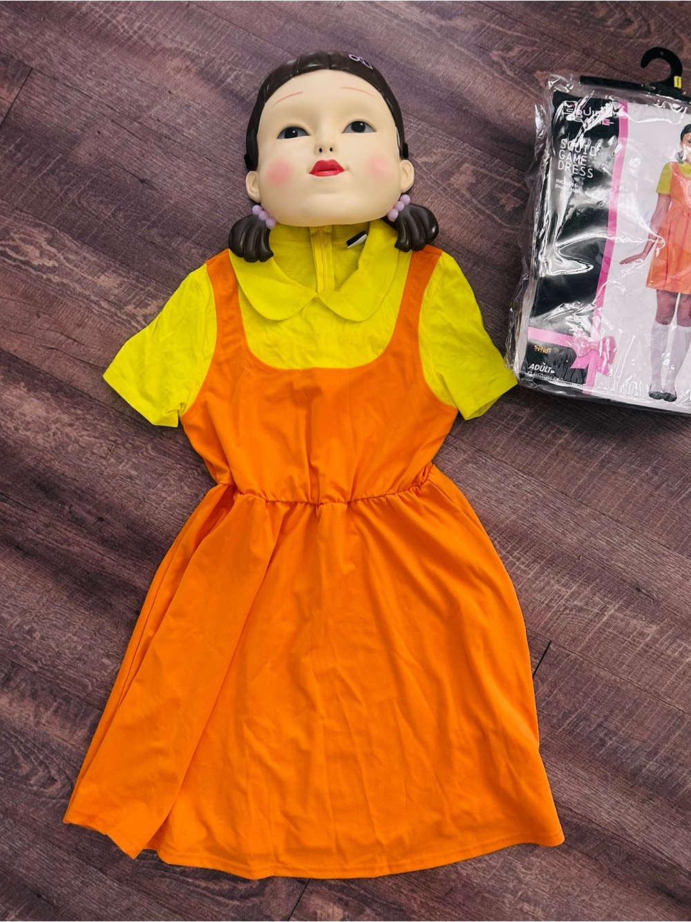 Adult Young-hee Doll Dress Costume
